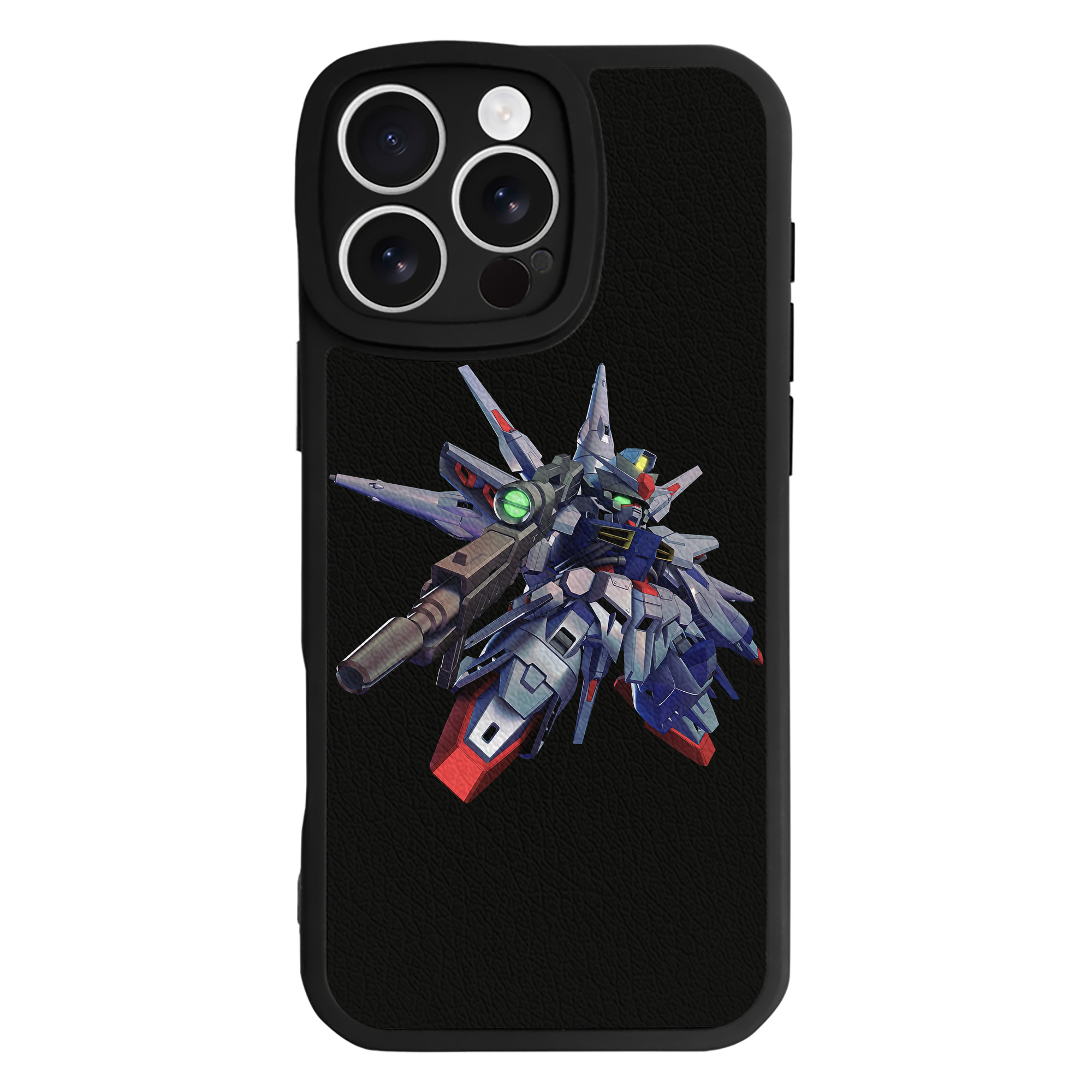 （画像用） 機動戦士ガンダム Mobile Suit Gundam 【iPhone 16シリーズ対応】シリコンスマホケース（レザー調） 材質：シリコン